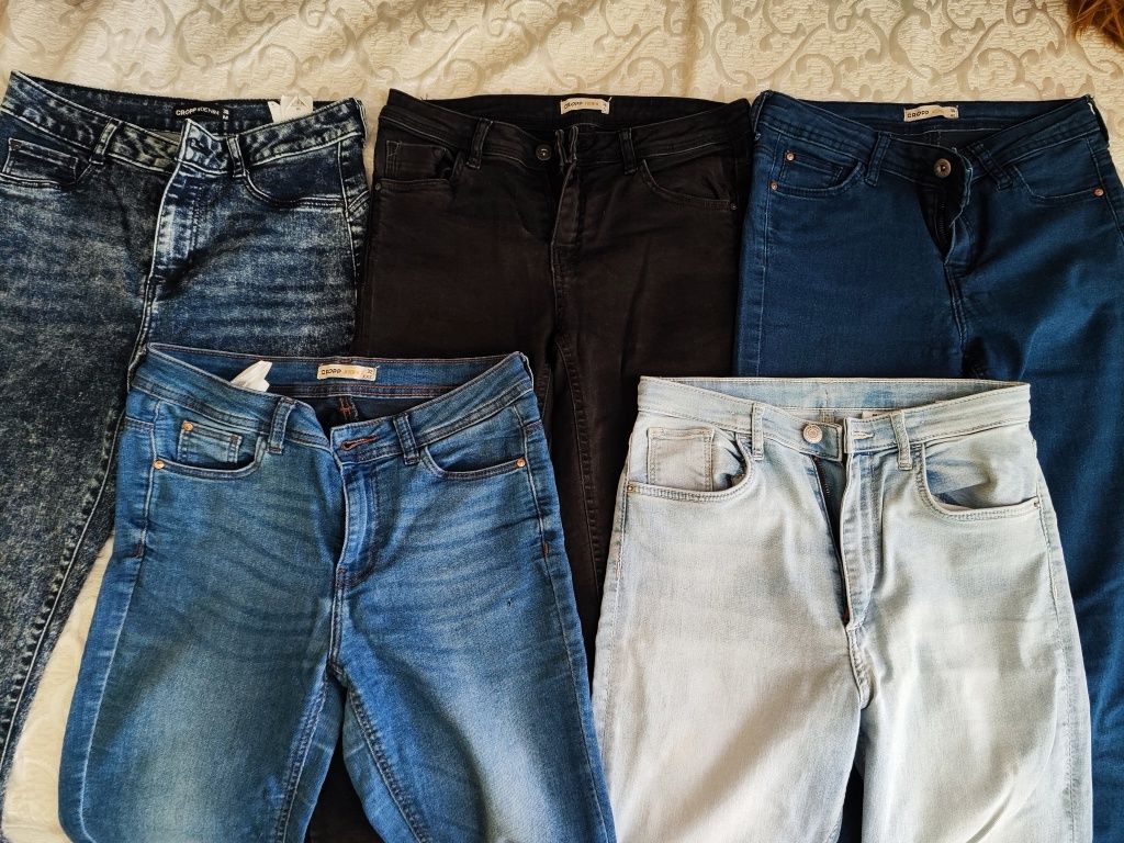 Дънки Cropp и H&M,различни размери от 32 до 38
