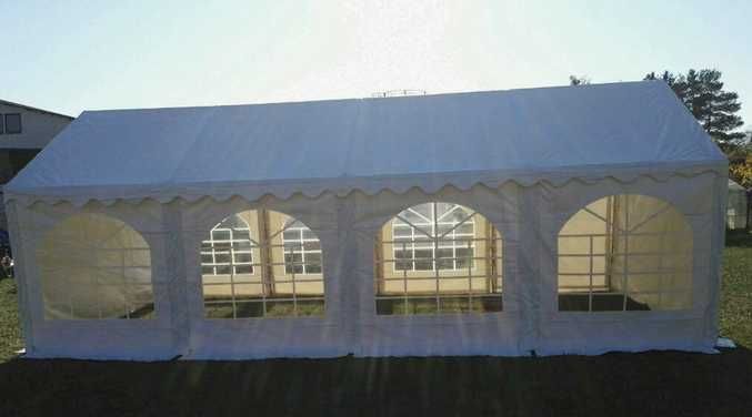 5x4 m CORT Pagoda Pavilion Evenimente ECONOMY nunta botez PVC 500