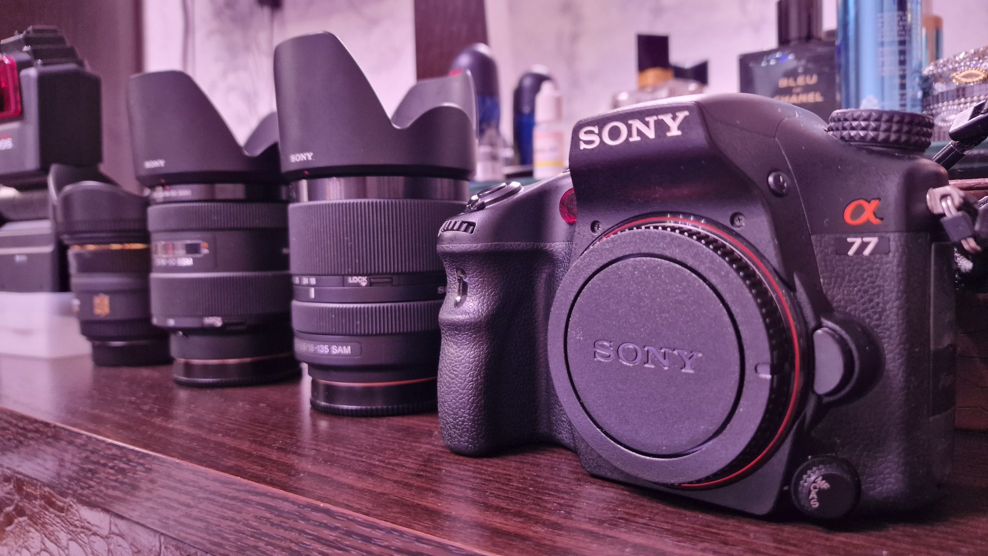 Sony a77 SLT + объективы