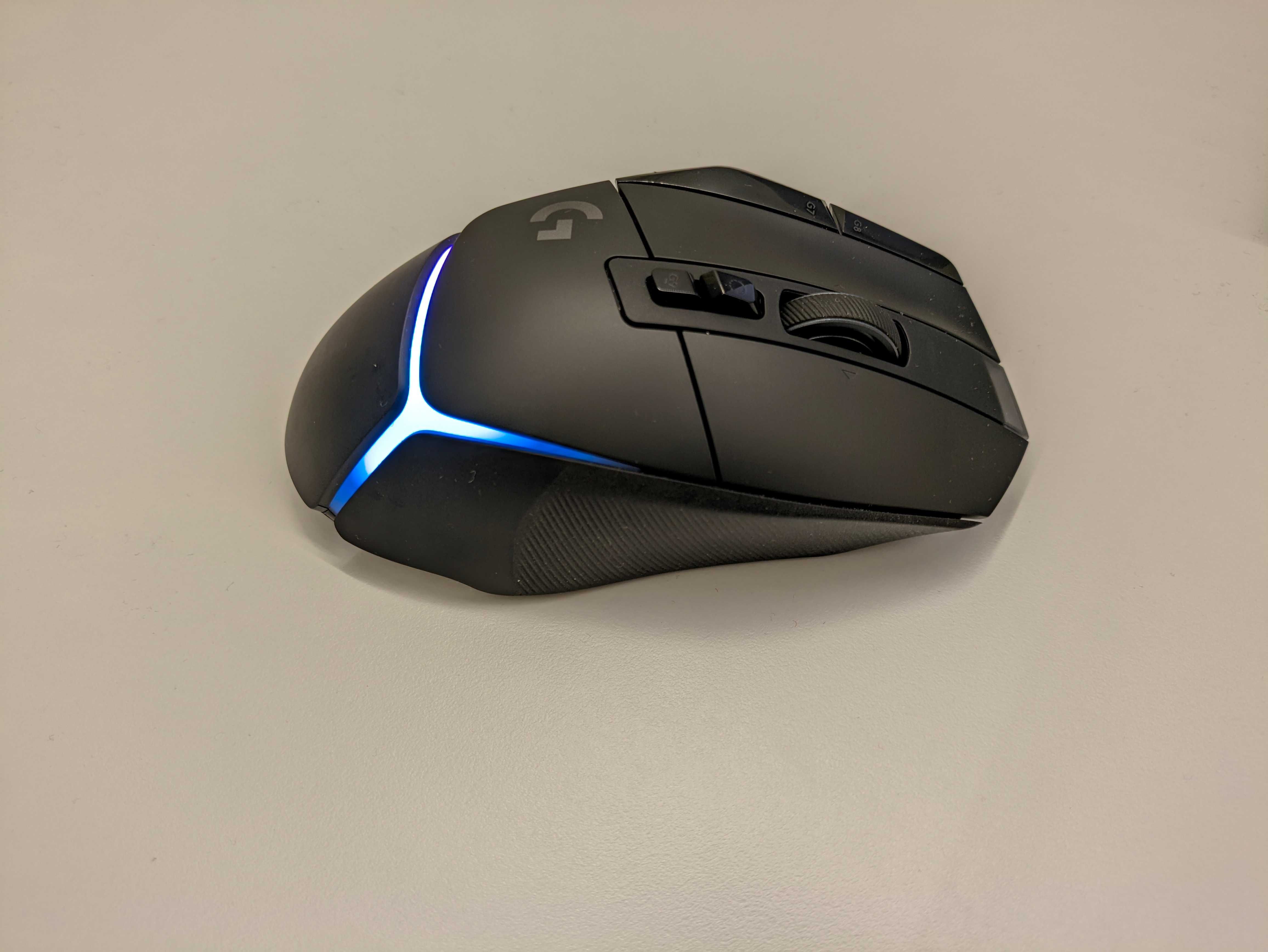 Гейминг мишка Logitech - G502 X Plus, оптична, безжична, черна