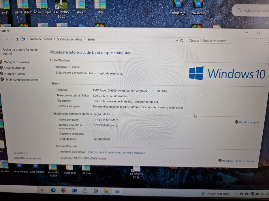 Vand laptop gaming asus AMD Ryzen 5 4600H