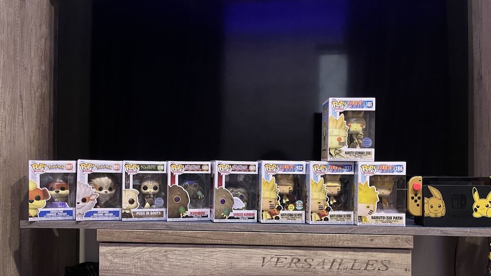 Funko Pop - Pokemon, Naruto, Yugioh, Shrek