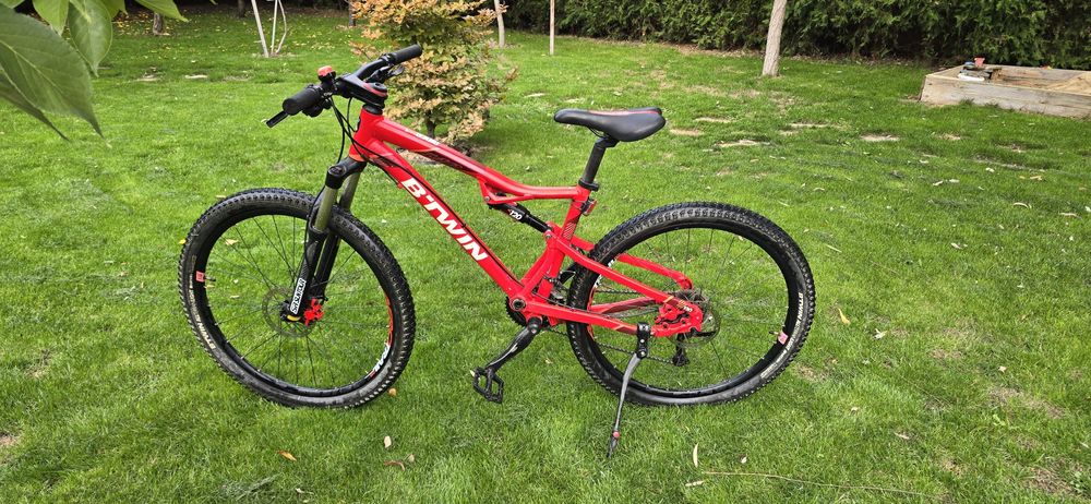 Bicicleta full suspension Rockrider 540s cadru M