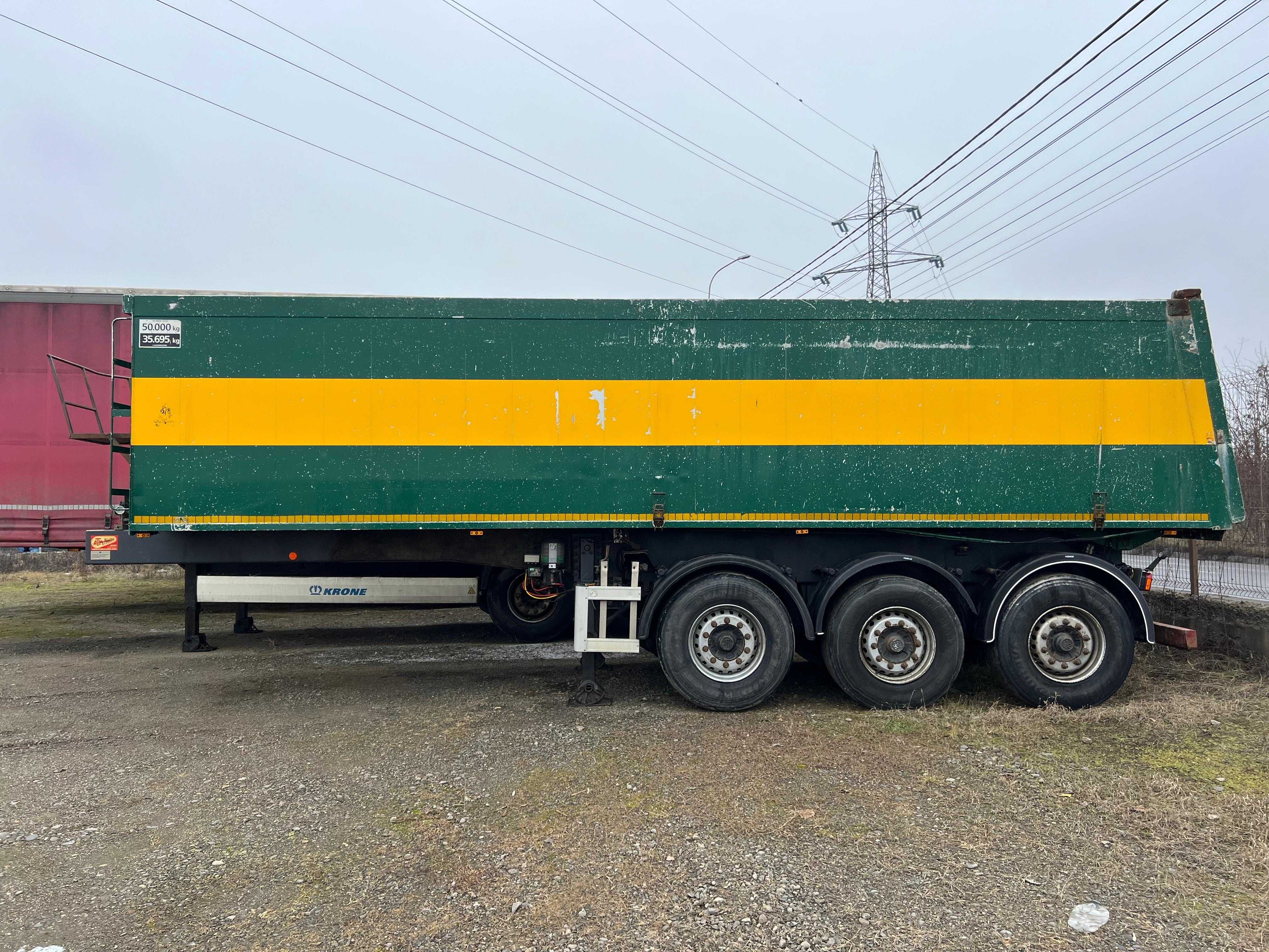Semiremorca Bascula ATM 34m3 / Vand Bascula cereale piatra