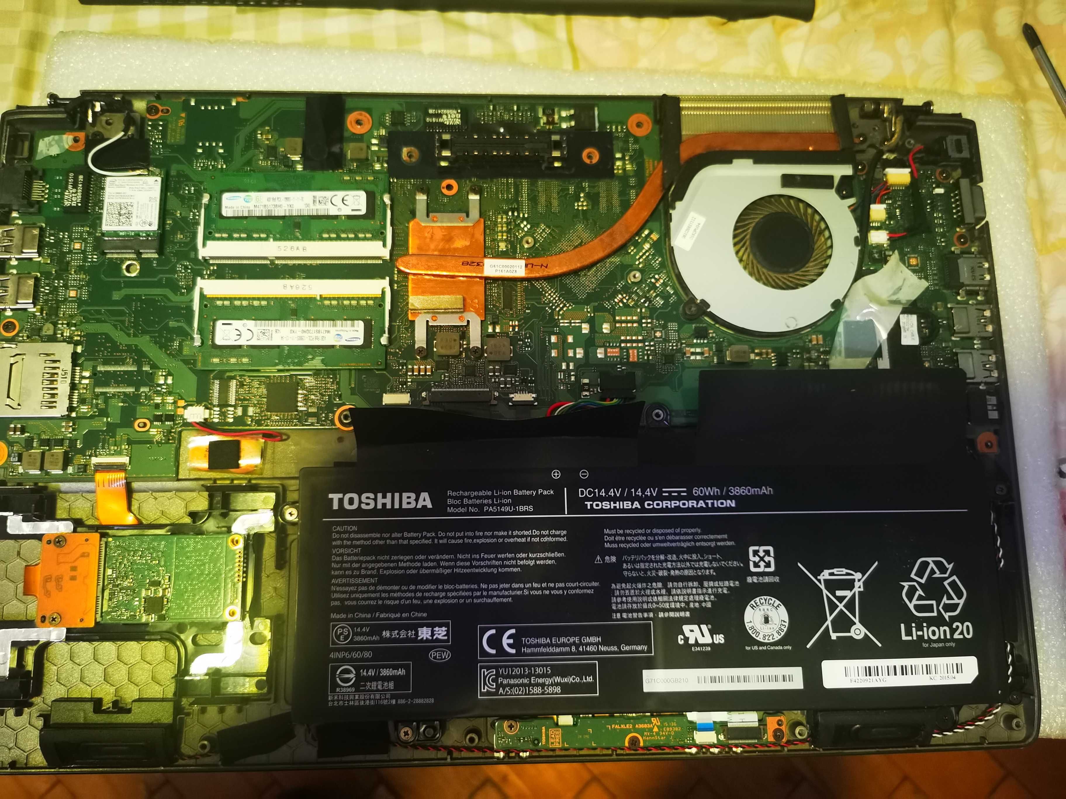 Toshiba Tecra 250 A Core I5