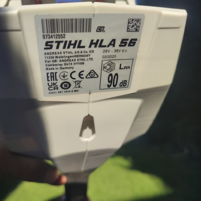 Foarfeca Stihl HLA 56 tuns tăiat gard viu acumulator  trimer