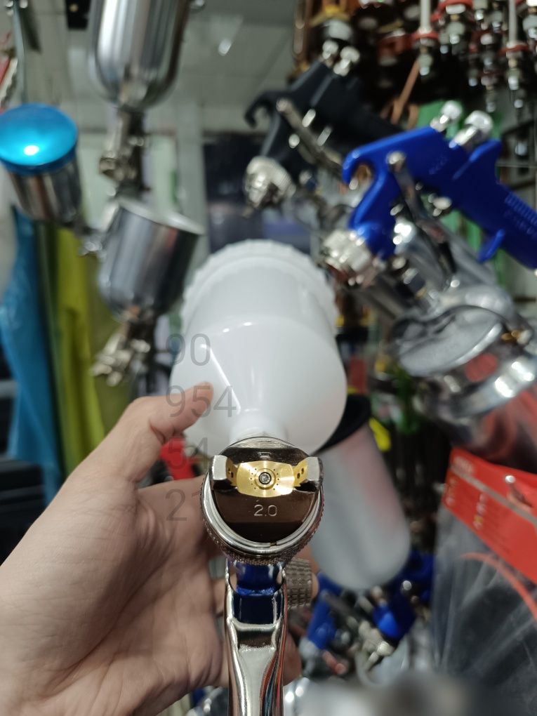 Пульверизатор Ф1.7 Ф2.0  краскопульт краска сепадиган spray gun