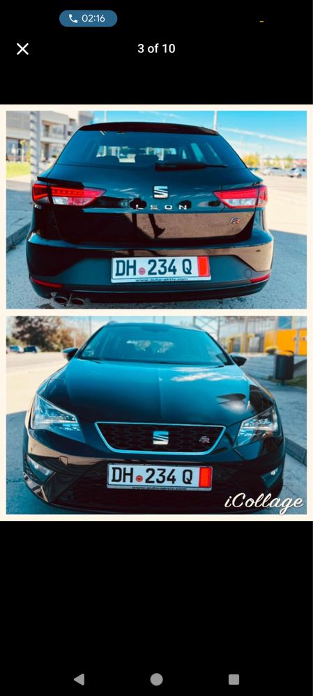 Seat Leon FR 2.0, 150 Hp, Diesel . 2016