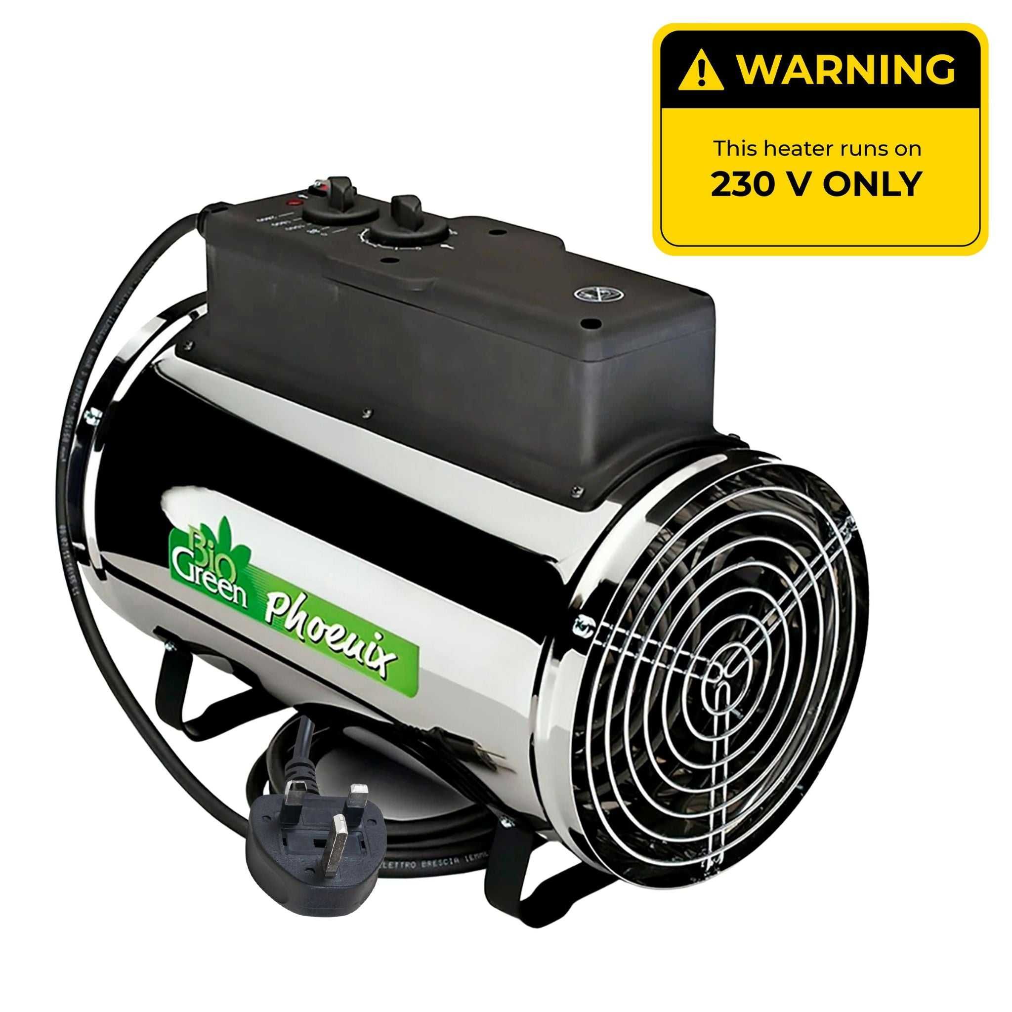 Отоплител за оранжерия Bio Green PHX 2.8 Phoenix, нов, зимна градина