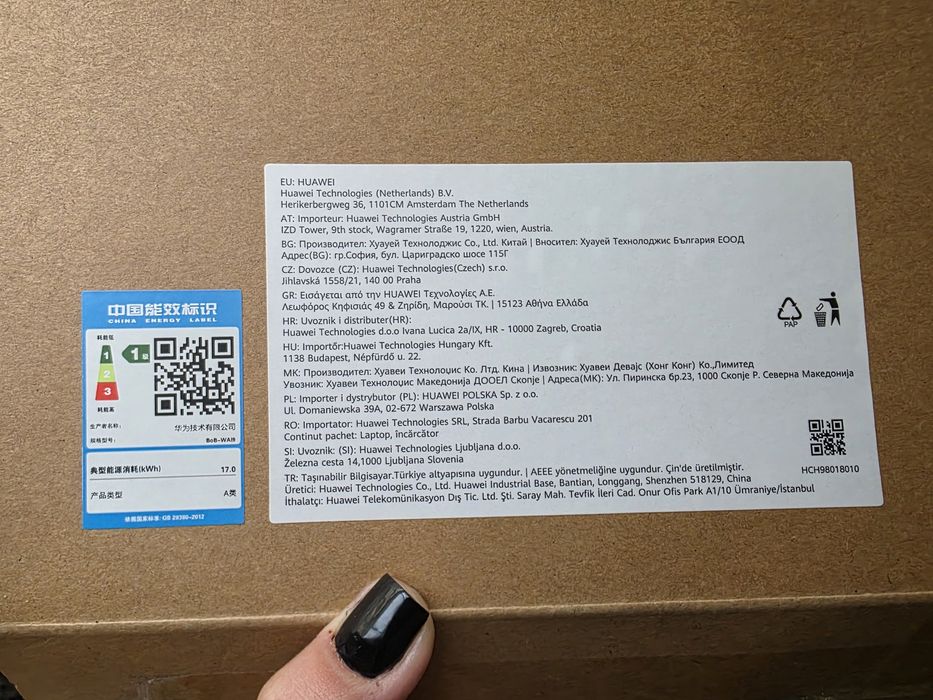 Laptop Huawei MateBook D 15