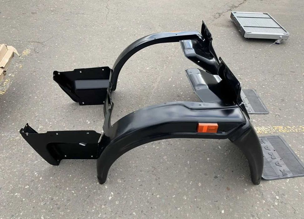 Крылья на кабину КамАЗ железные в сборе, крылья КамАЗ железо