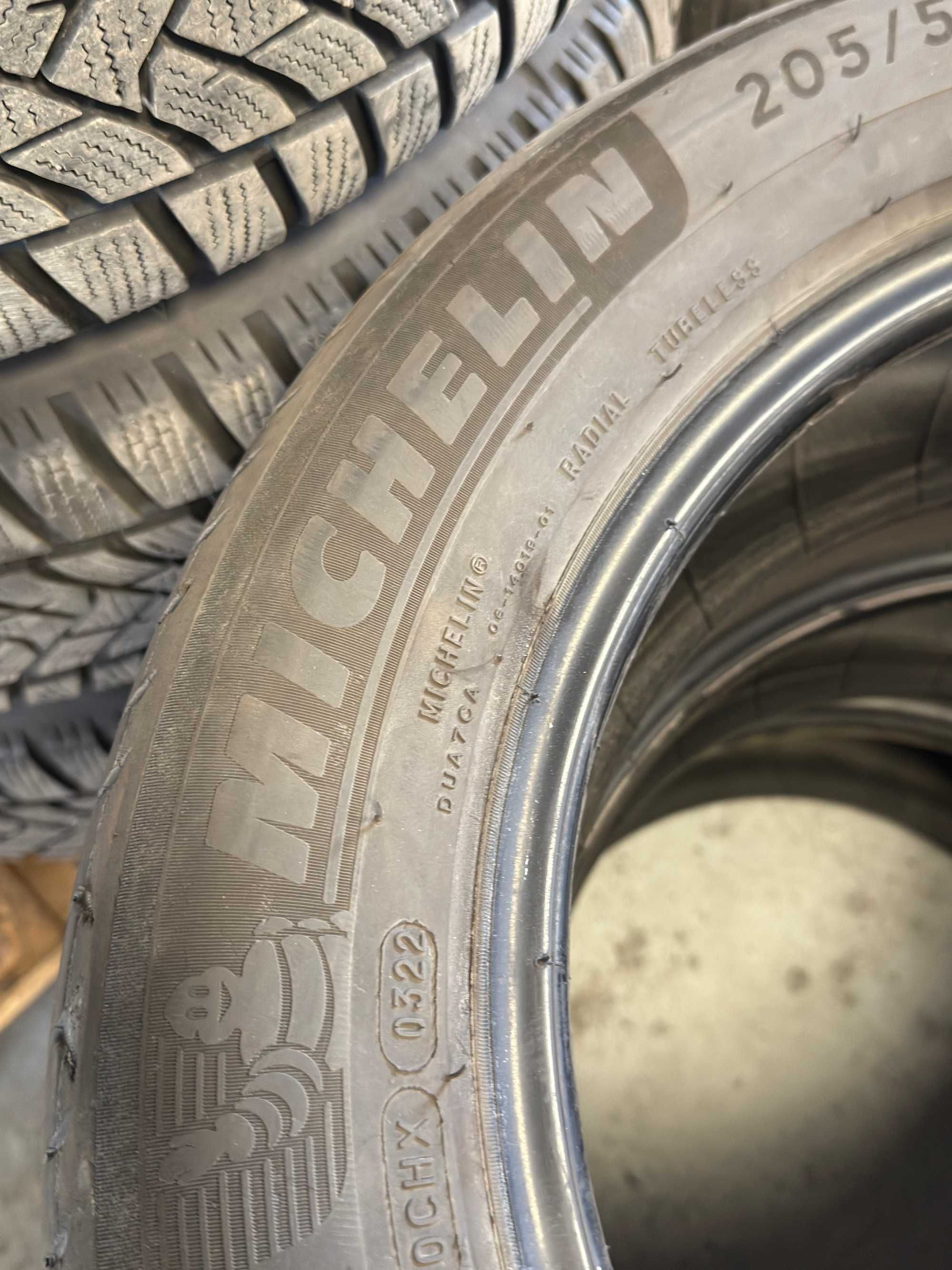 Anvelope vara 3 buc 205/55R16 Michelin DOT 2022