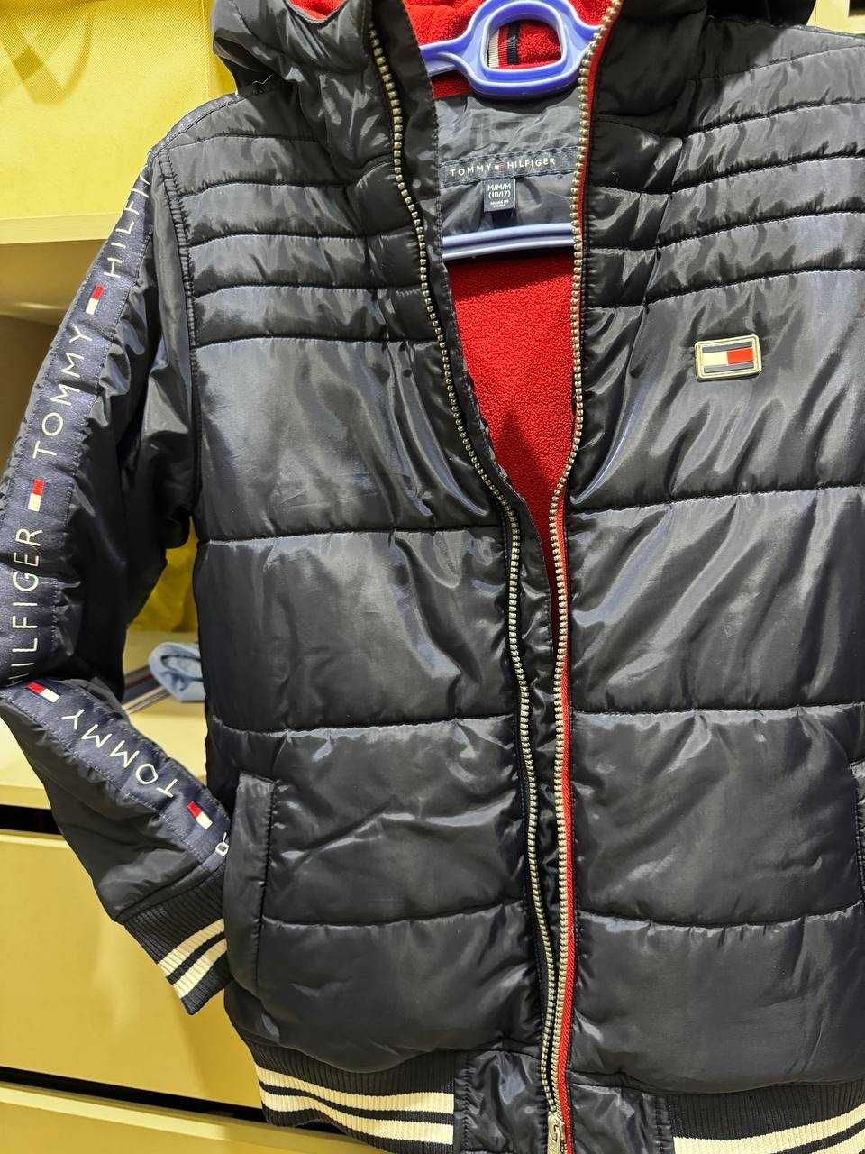 Куртка зимняя на мальчика 10-12 лет Tommy Hilfiger