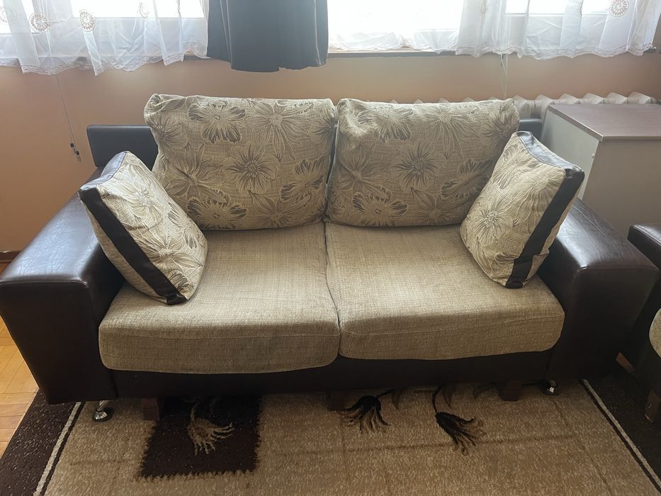 Комплект дивани двойка + тройка, продават се и по отделно