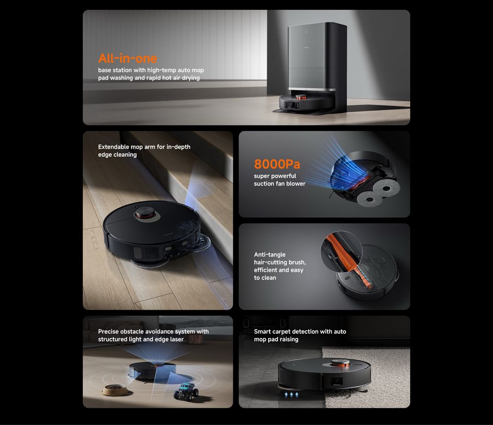 Xiaomi X20 Max robot vacuum