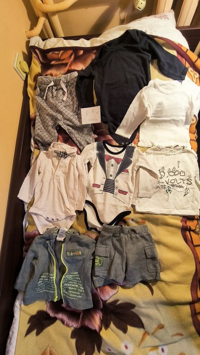 Бебешки дрехи лот за момче 6-9 месеца/74 размер