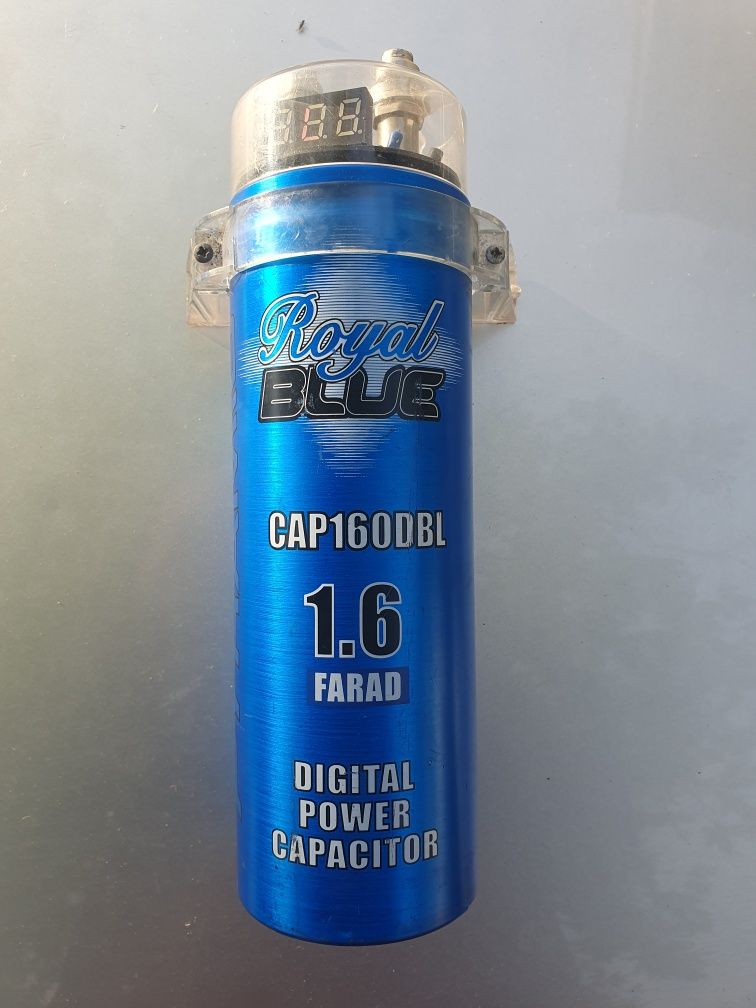 Condensator statie auto 1.6 Farad Royal Blue