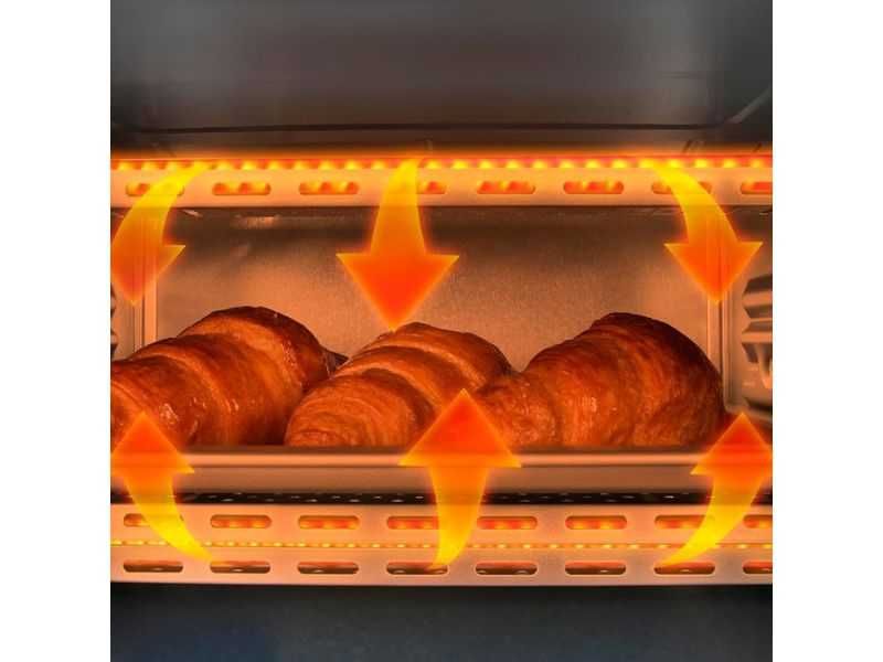Компактна Мини Фурна Cecotec Bake&Toast 1090, Бяла