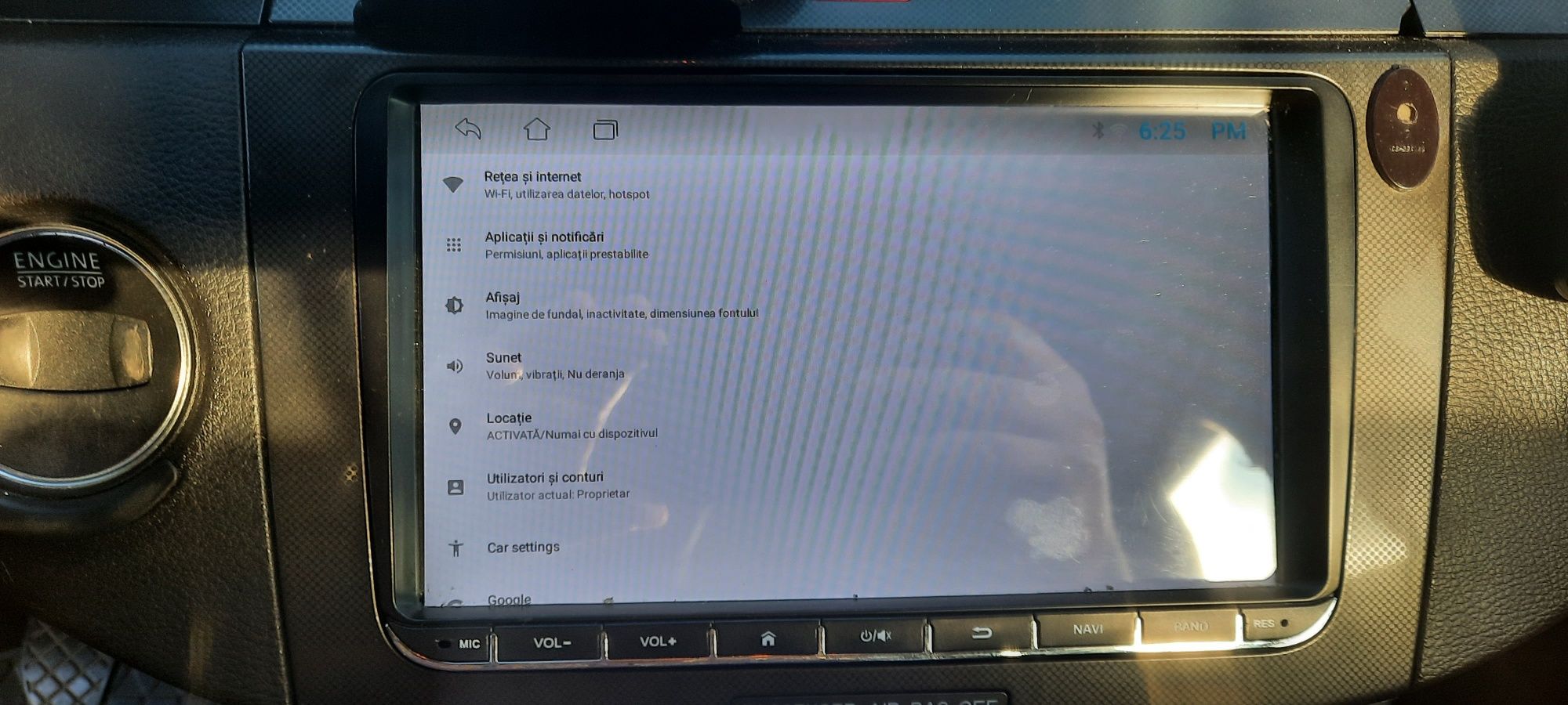 Navigatie android vw passat b6