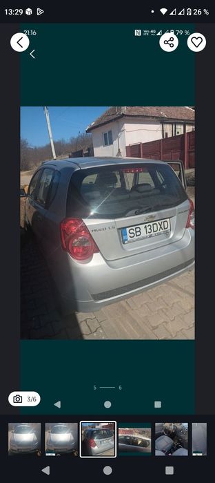 Vând Chevrolet aveo LS 2010