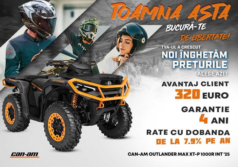 ATV Can-Am Outlander MAX XT-P 1000R INT '25