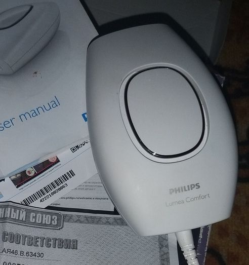Фото эпилятор оригинал PHILIPS пр-во Израиль в идеальном сост