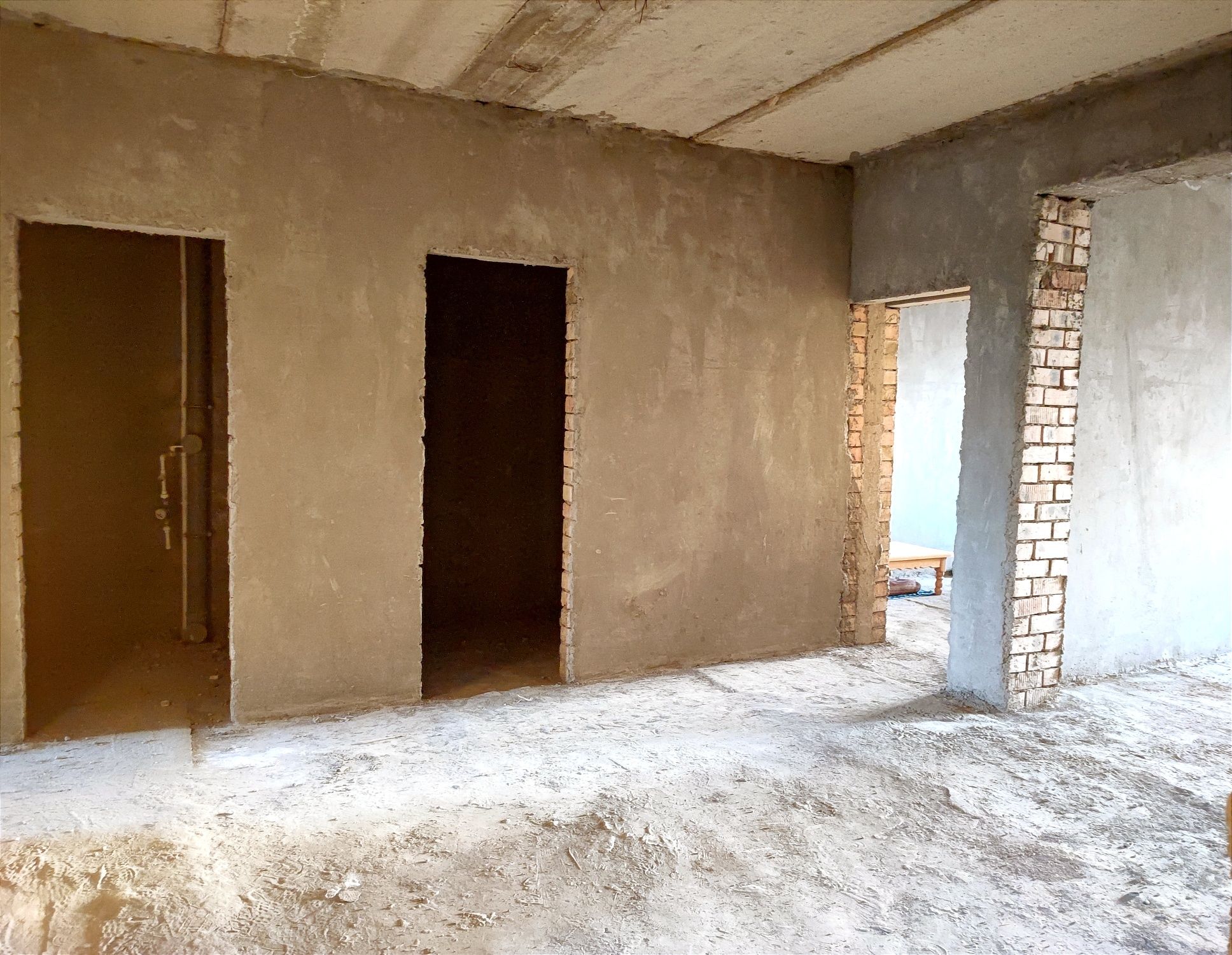 3-комн. квартира. Новостройка. Коробка. Аэропорт, автовокзал