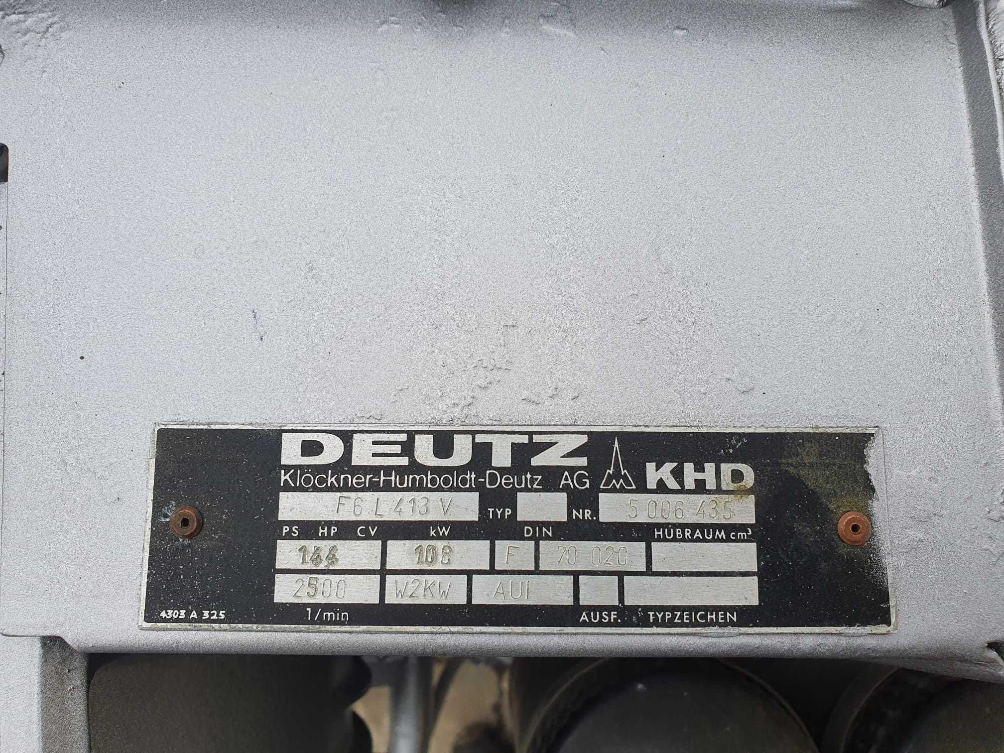 Motor Deutz F6L413 V - Piese de motor Deutz