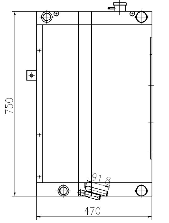 WB93R-5 RADİATOR  42N-03-11782  /  42N-03-11872  / 42N-03-11780