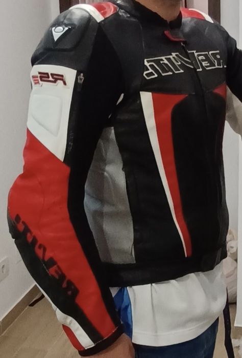 Geaca de piele moto Rev'it