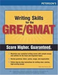 Peterson's Writing Skills for the GRE & GMAT Test