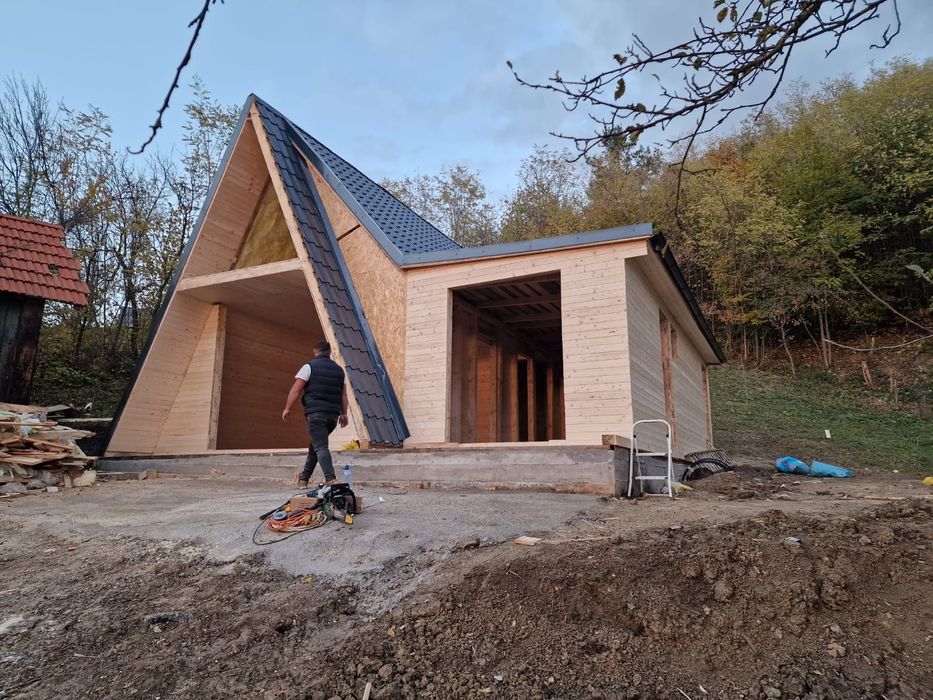 Doriți o casa din lemn, o cabana, un foișor sau o casuta de vacanta,,,