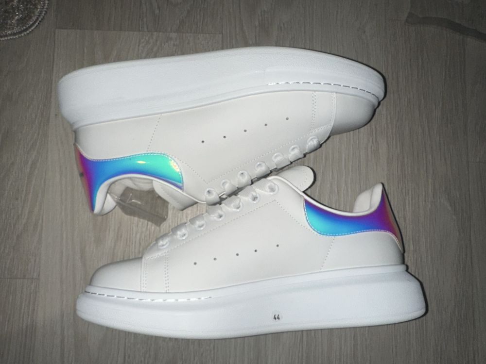 Alexandre McQueen white reflective