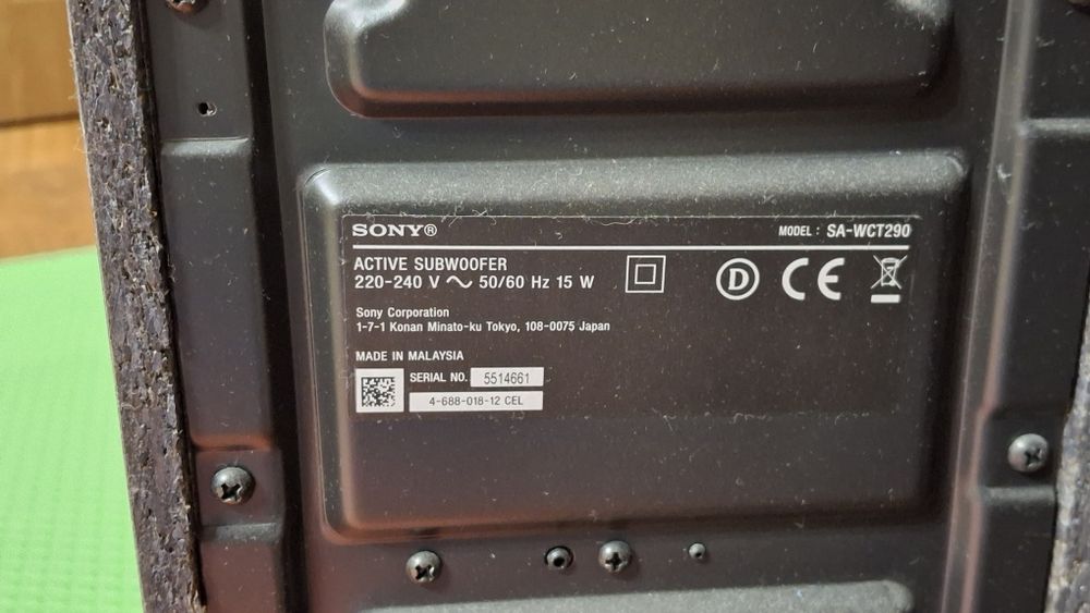 Саундбар Sony HT CT290