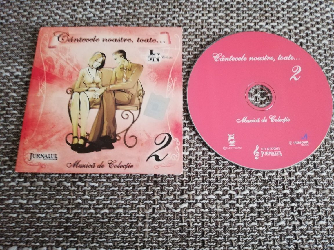 Cd de colectie original Cantecele noastre toate