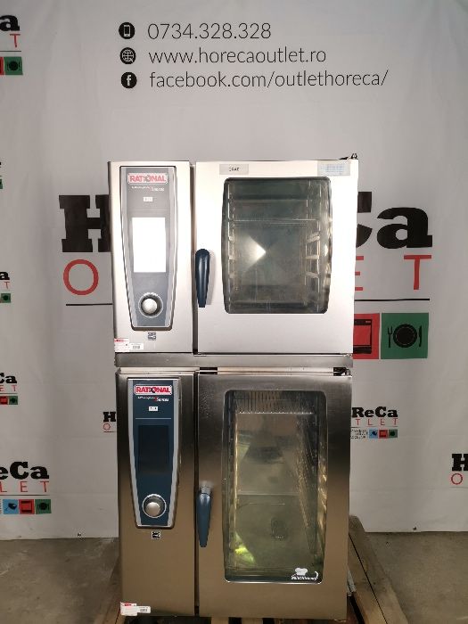 RATIONAL - Cuptor gastronomic, Convectomat, Cuptor convectie 10+6 tavi