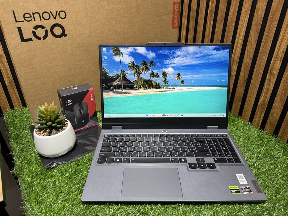 Новый!Игровой Ноутбук Lenovo LOQ15 Ryzen7-7435HS/16GB/512/RTX4050-6GB
