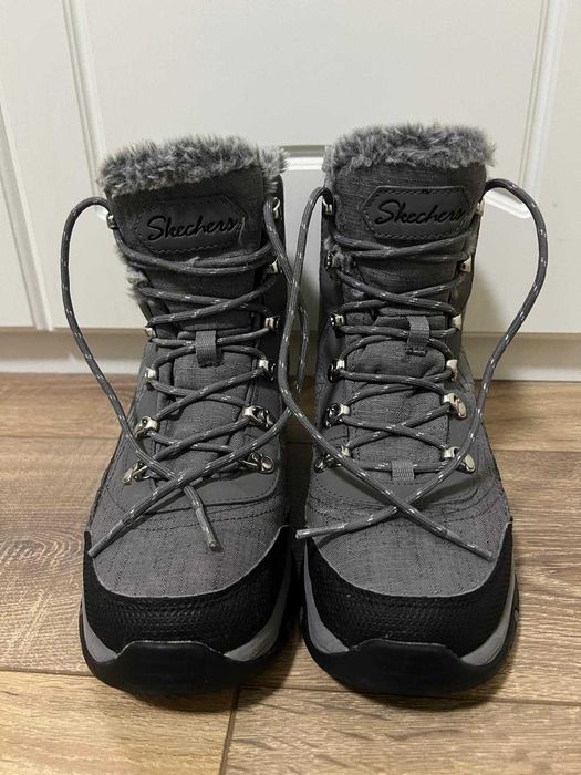 Ghete / Cizme Skechers Trego Cold Blues, Waterproof, marime 38