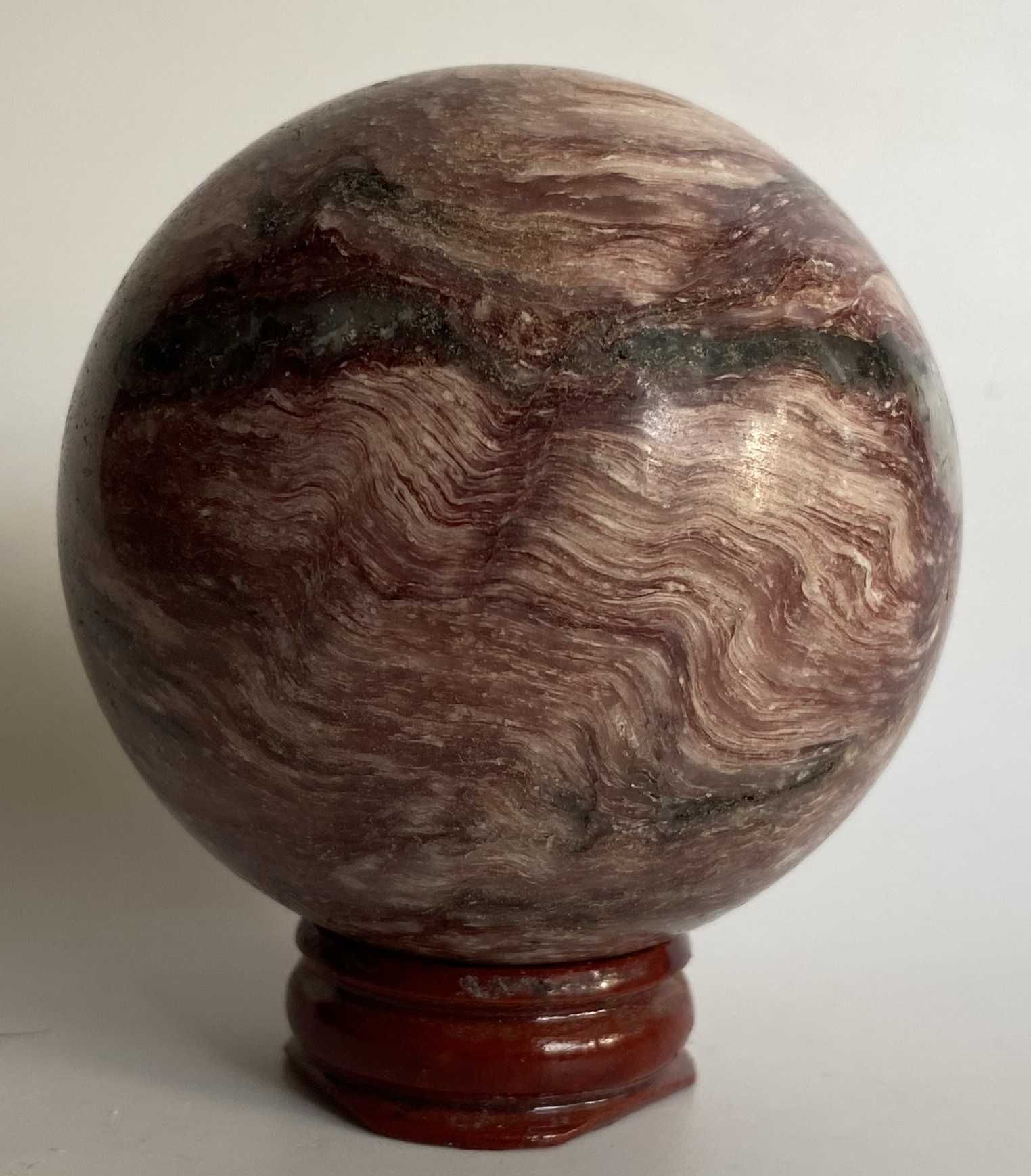 Cristale/Minerale - Muscovit Roz (Mica) - sfera piatra semipretioasa