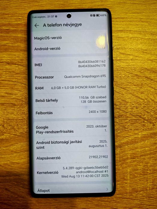 Telefon Honor Magic 5 Lite