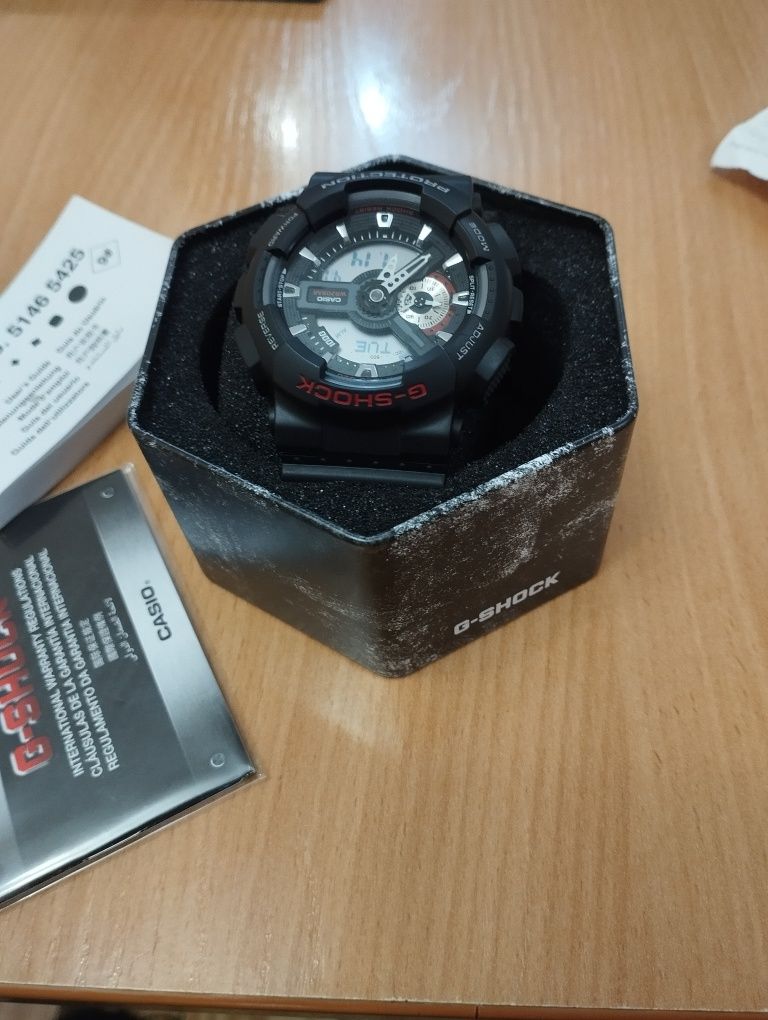 часы,  модель- casio gia-110-1ADR