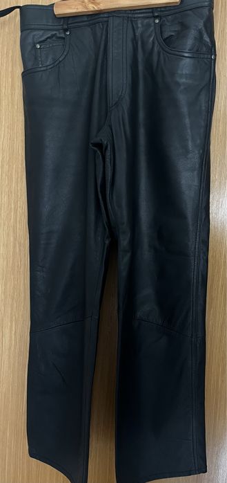 Pantaloni piele naturala, masura 38