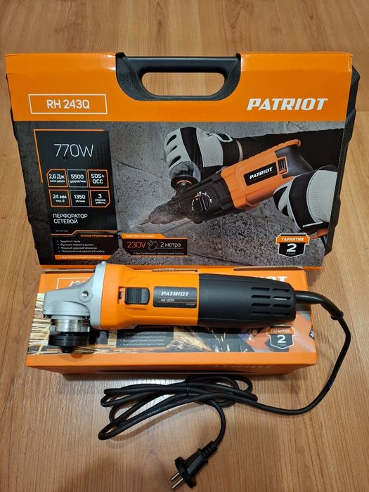 Продам электроинструмент перфоратор +ушм