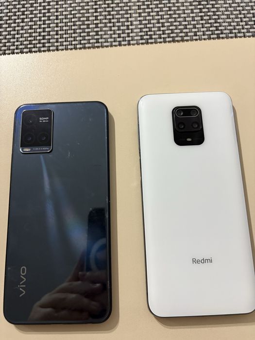 Продам 2 телефона в хорошем состоянии Redmi Note 9s, Vivo Y33s