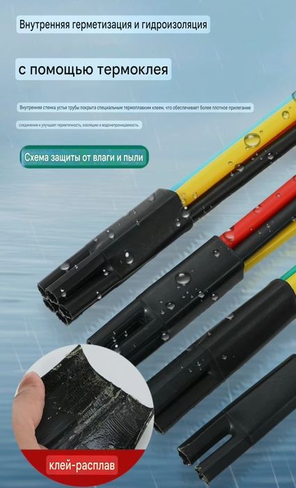 Термоусадка герметизируюшая 10-16мм²