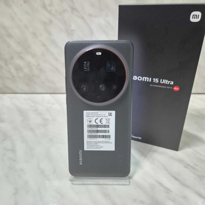 Telefon Xiaomi 15 Ultra Negru 512gb cu 16gb Cutie Nou Garantie 34184
