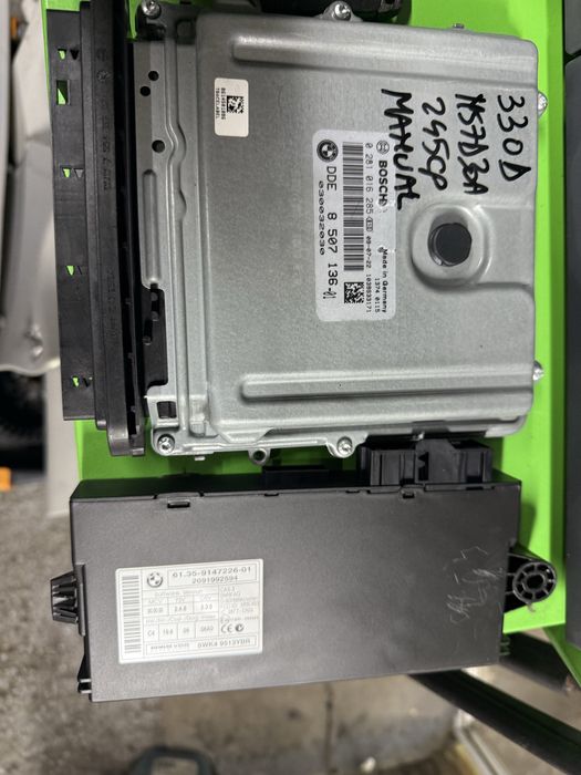 Kit pornire bmw e90 e91 e92 e93 330d manual ecu cas bmw 330d n57