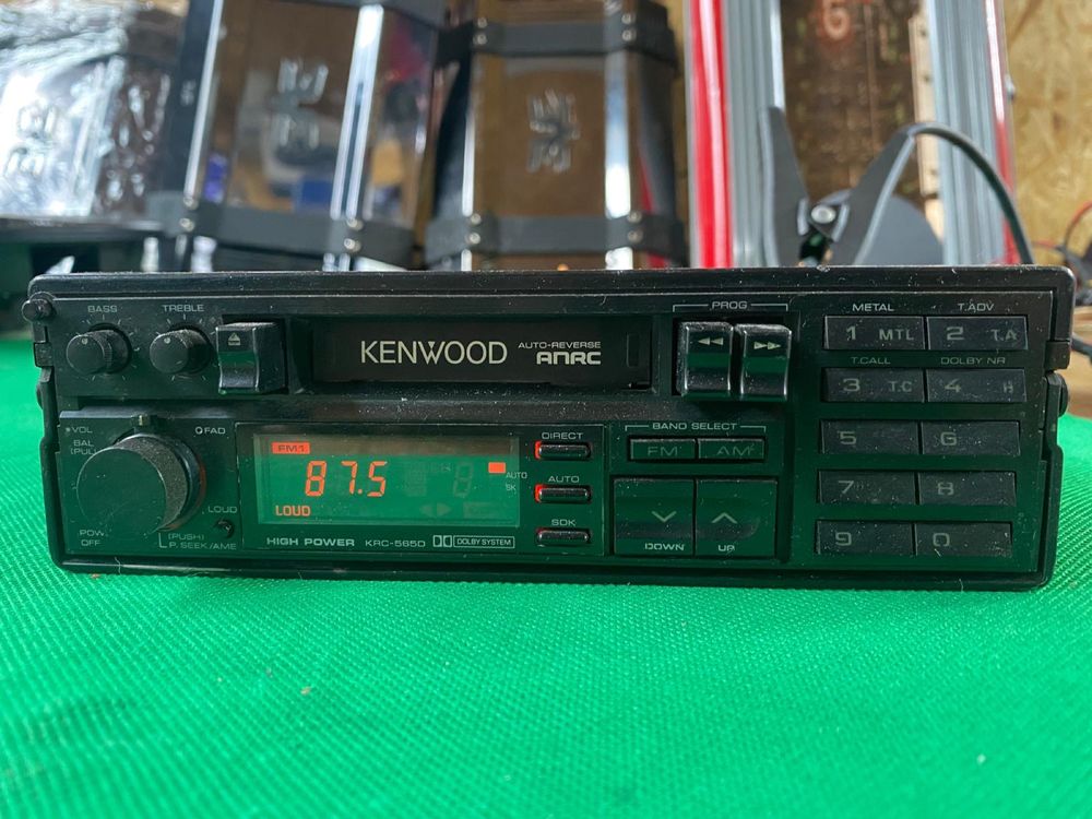 Player Caset auto Kenwood KRC 565 D old school