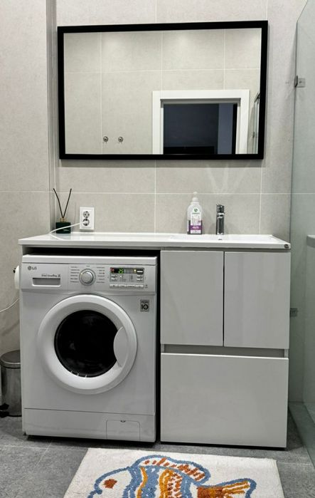 Тумба с накладной раковиной Poala