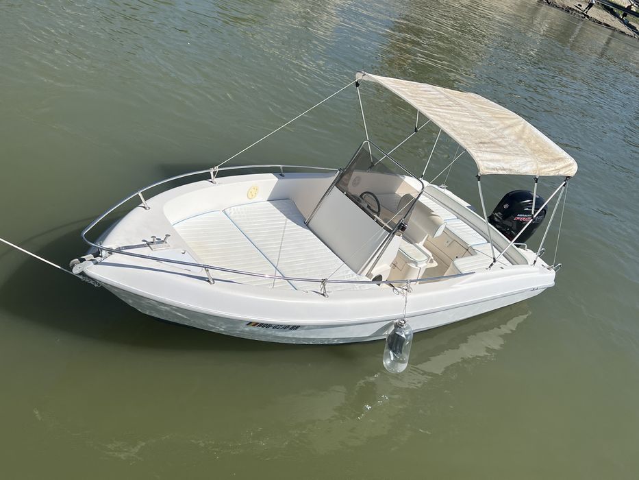 Vand barca salupa motor 115 hp injectie 4 timpi